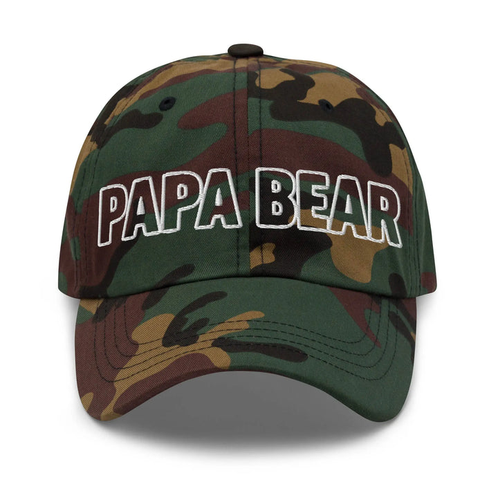 Papa Bear - Embroidered Classic Dad Cap