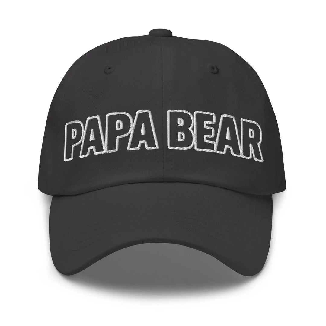 Papa Bear - Embroidered Classic Dad Cap