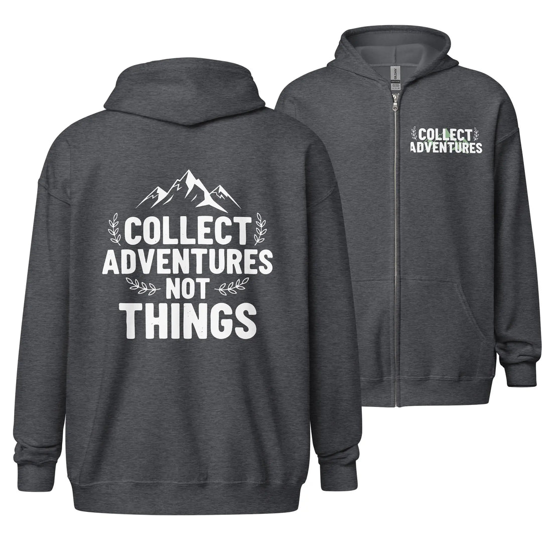 Collect Adventures - Full Zip Hoodie zip hoodie