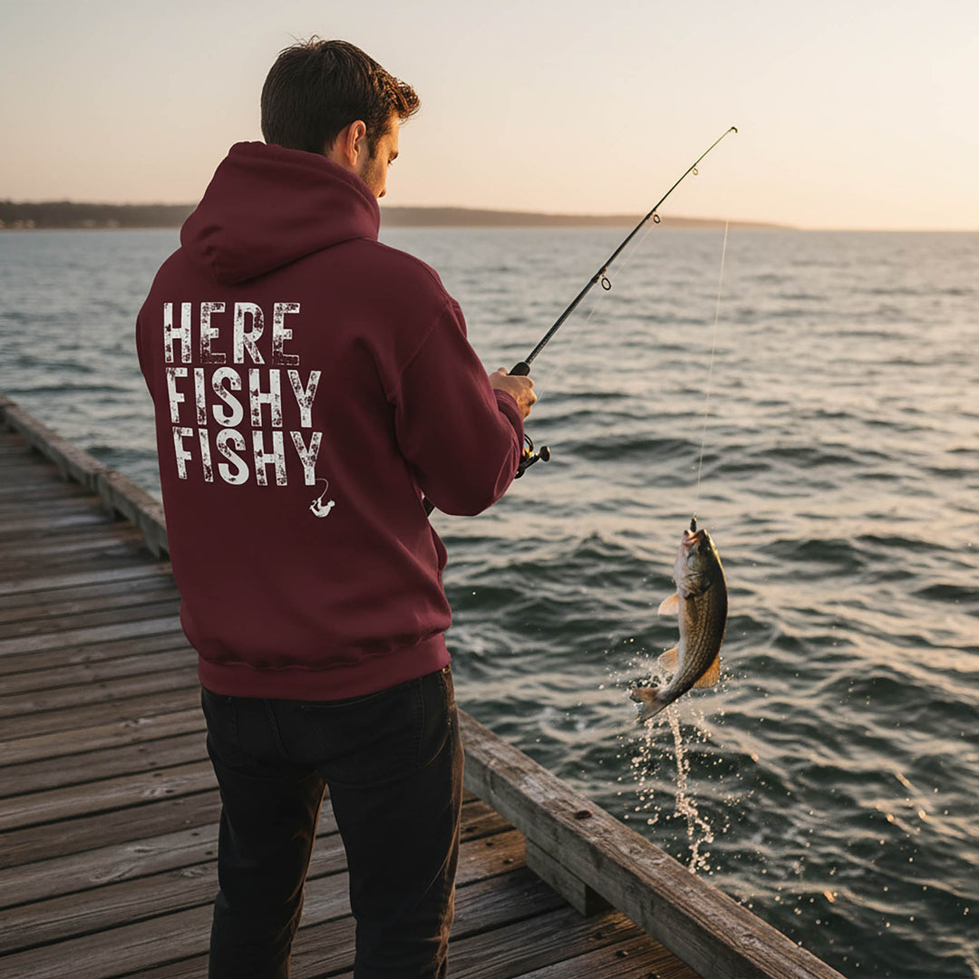 Here Fishy Fishy Hoodie