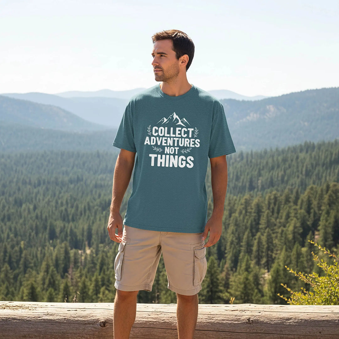 Collect Adventures Not Things T-Shirt T-Shirt