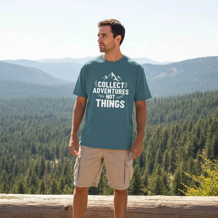 Collect Adventures Not Things T-Shirt T-Shirt