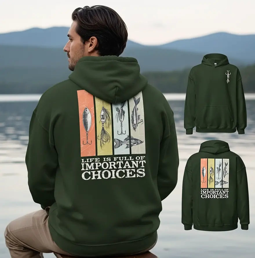 Life Is Full Of Important Choices - Hoodie Hoodie