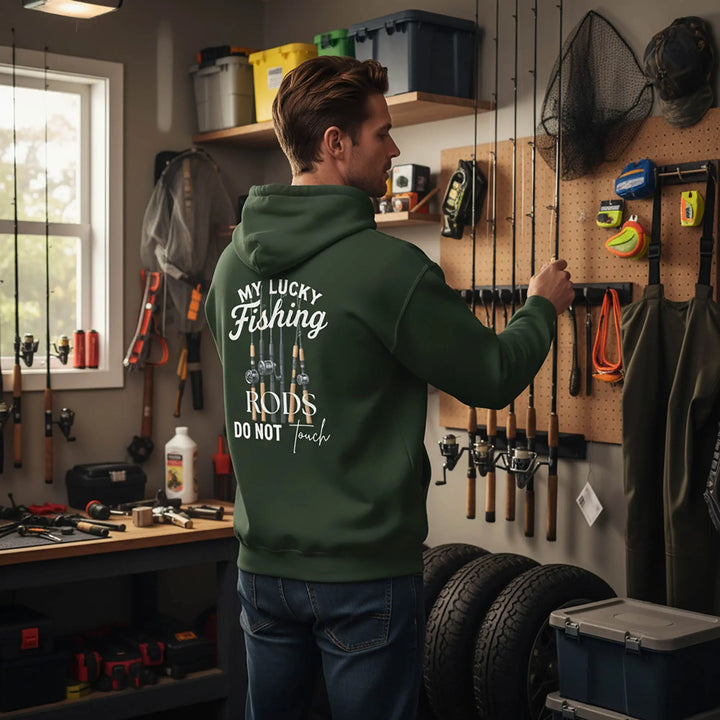 My Lucky Fishing Rods Hoodie Hoodie