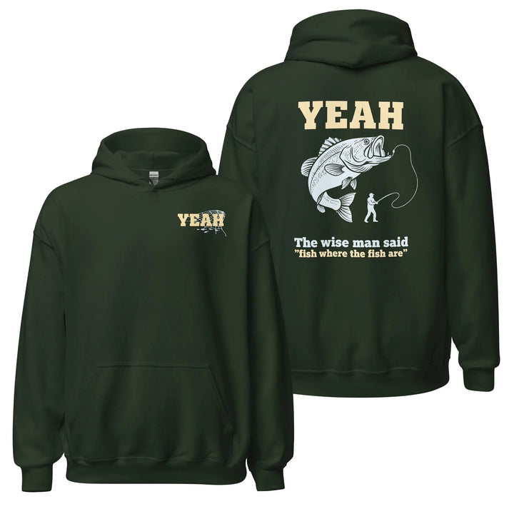 The Wise Man Said Hoodie Hoodie DARK FOREST GREEN / 3XL