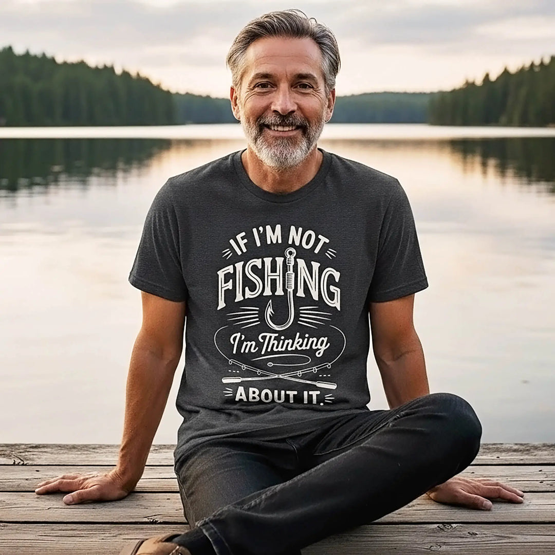 If I'm Not Fishing I'm Thinking About it - Soft T-Shirt T-Shirt
