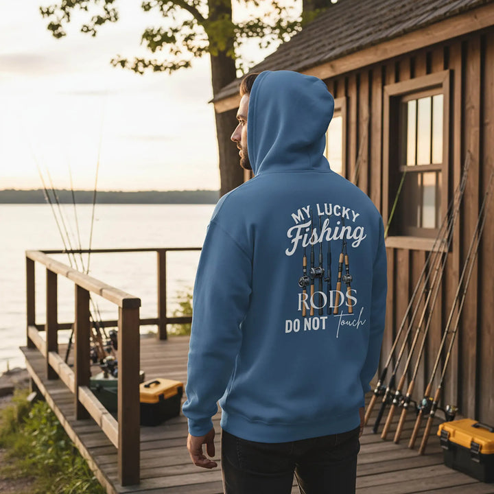 My Lucky Fishing Rods Hoodie Hoodie