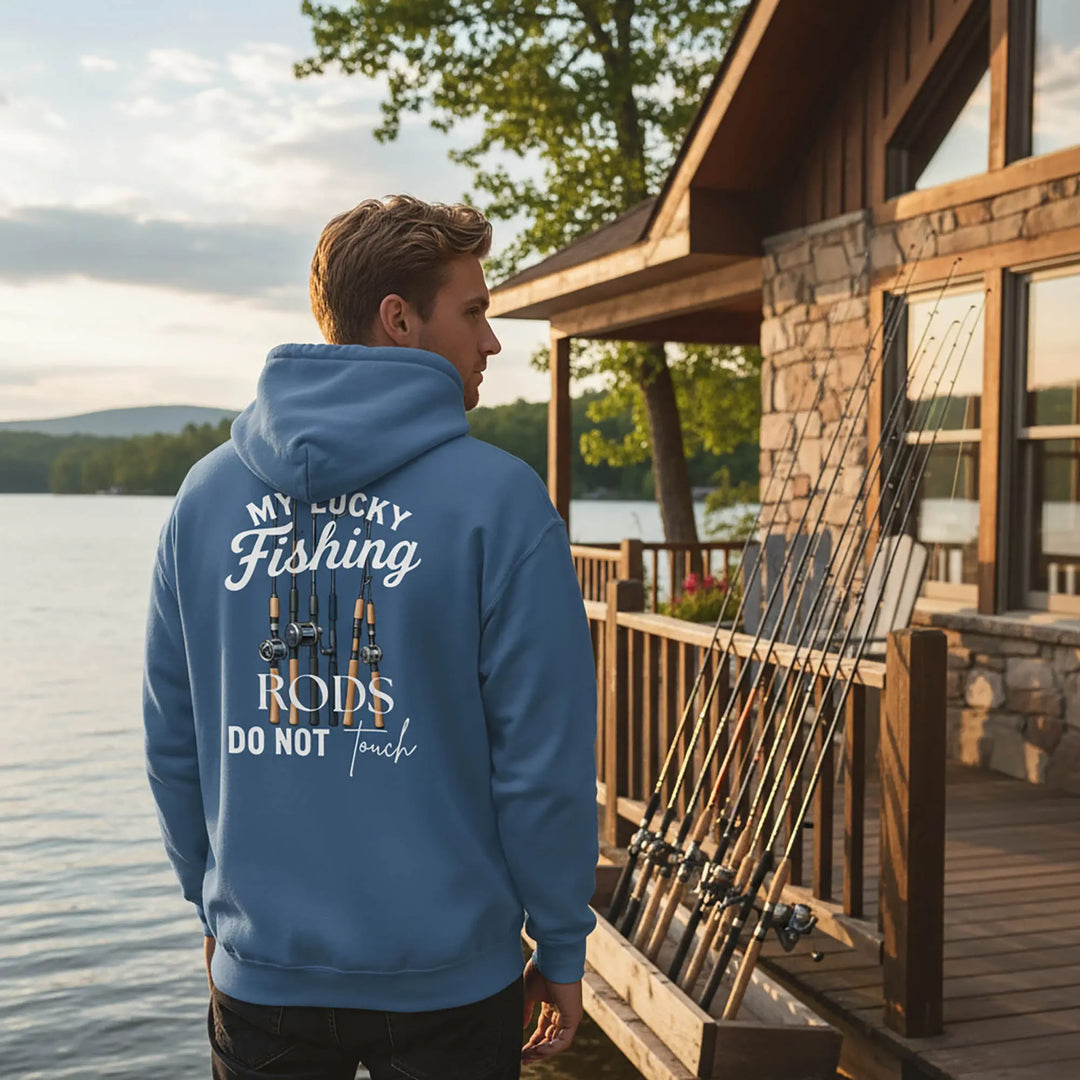 My Lucky Fishing Rods Hoodie Hoodie