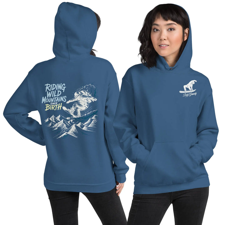 Riding Wild Mountains Since Birth - Hoodie Hoodie