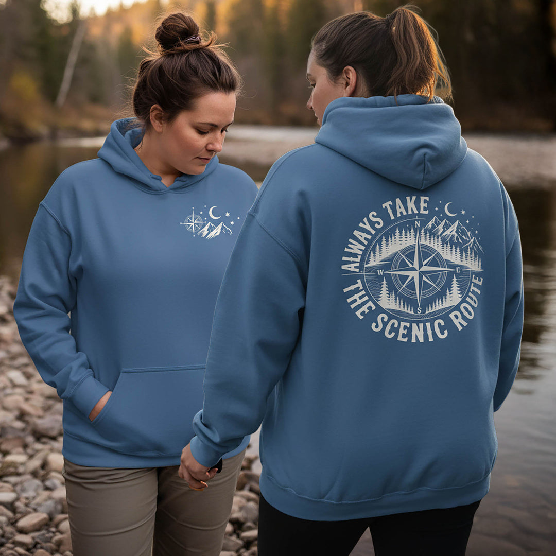 Always Take The Scenic Route Hoodie