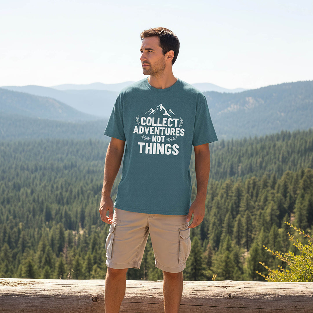 Collect Advantures Not Things T-Shirt