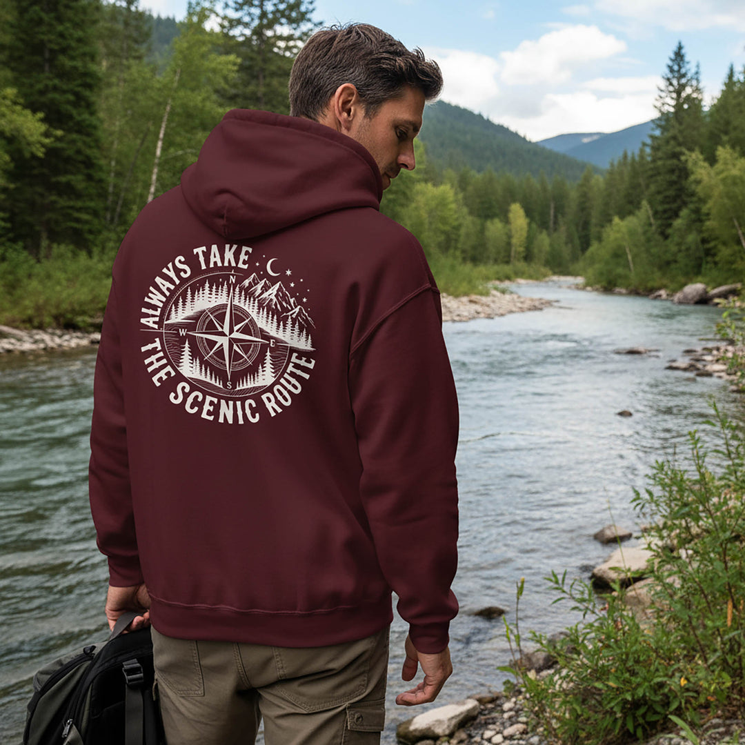 Always Take The Scenic Route Hoodie