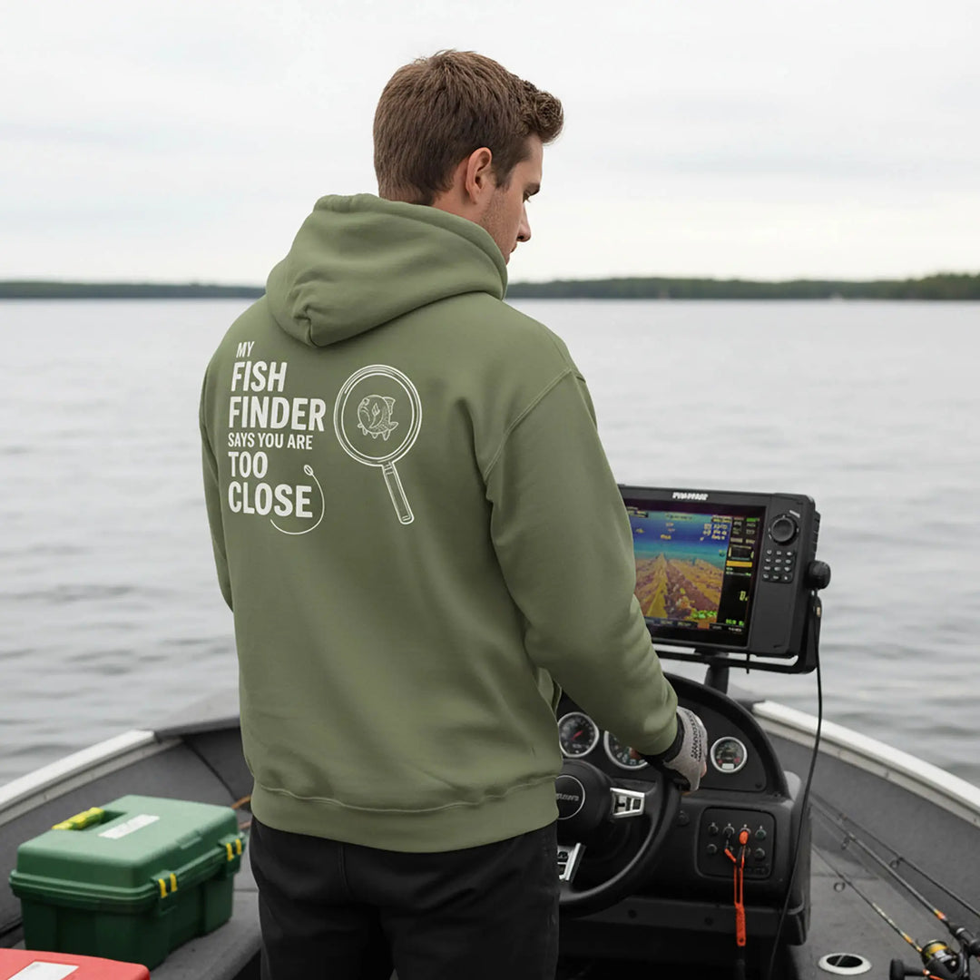 Fish Finder Hoodie Hoodie