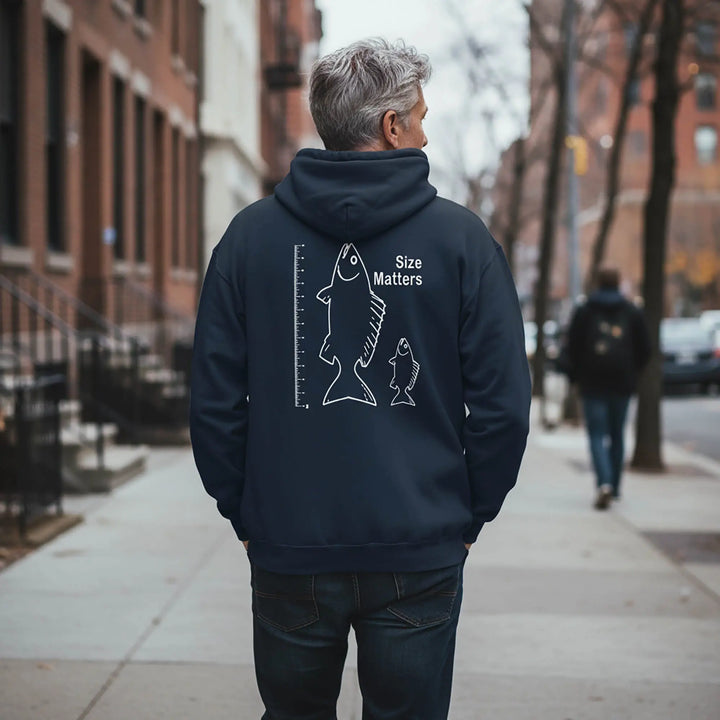 Size Matters Sof Fleece zip hoodie