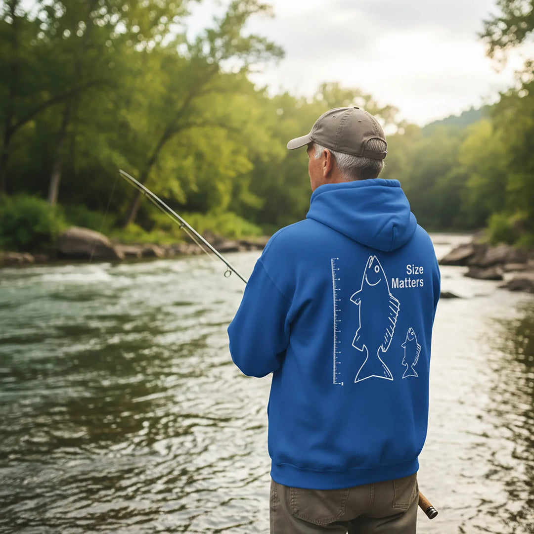 Size Matters Sof Fleece zip hoodie