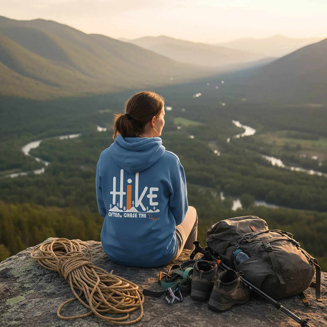 Hike Often Chase The "Shhh" - Hoodie Hoodie