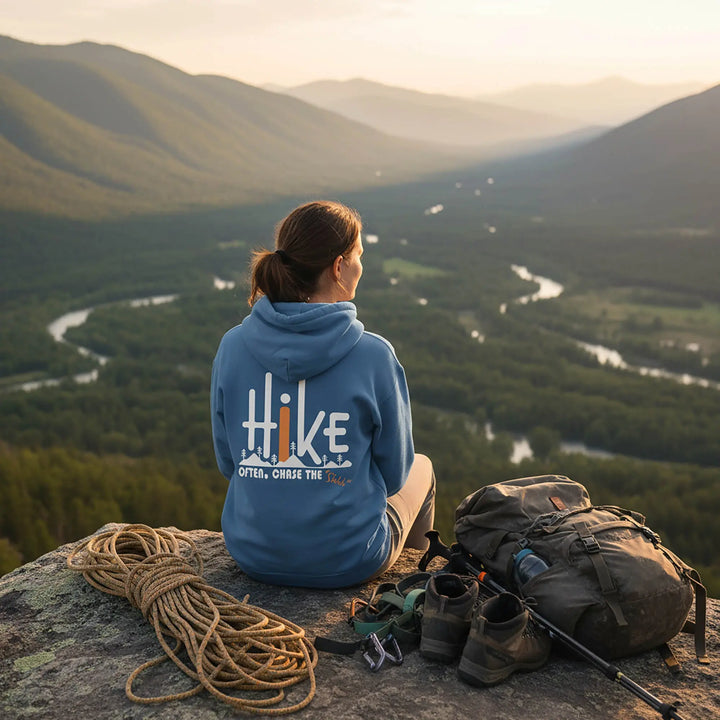 Hike Often Chase The "Shhh" - Hoodie Hoodie