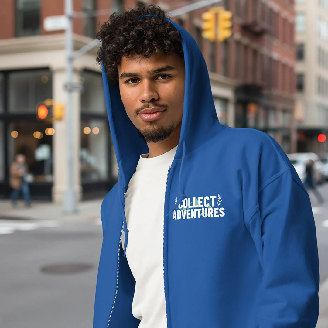Collect Adventures - Full Zip Hoodie zip hoodie