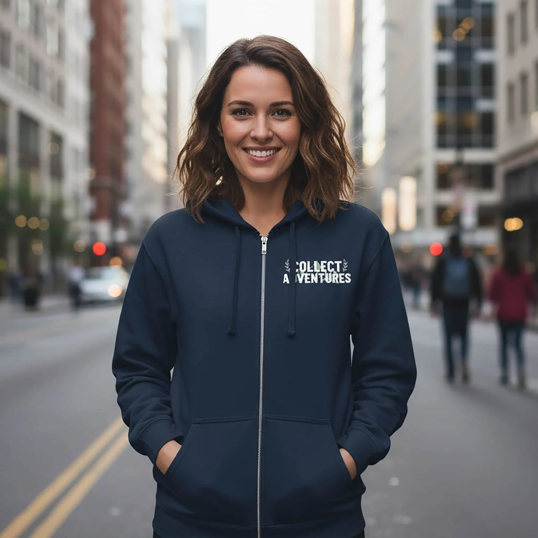 Collect Adventures - Full Zip Hoodie zip hoodie