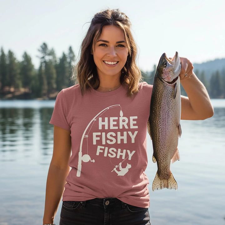 Here Fishy Fishy - Vintage Soft T-Shirt T-Shirt