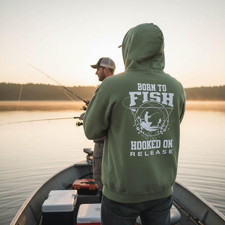 Born To Fish Hoodie