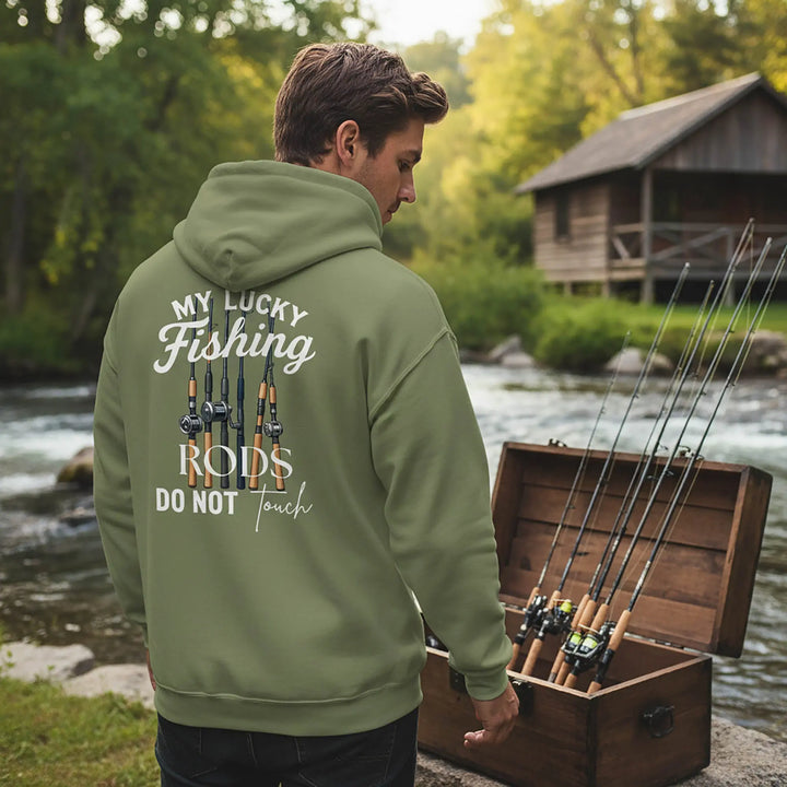 My Lucky Fishing Rods Hoodie Hoodie