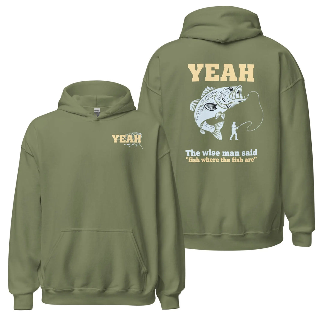 The Wise Man Said Hoodie Hoodie LIGHT MILITARY GREEN / 3XL