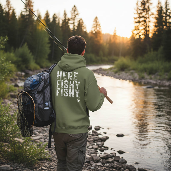 Here Fishy Fishy Hoodie