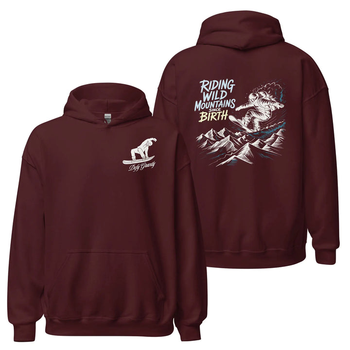 Riding Wild Mountains Since Birth - Hoodie Hoodie