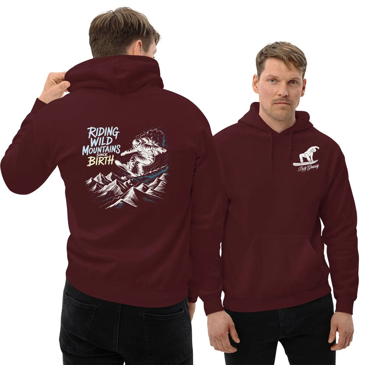 Riding Wild Mountains Since Birth - Hoodie Hoodie