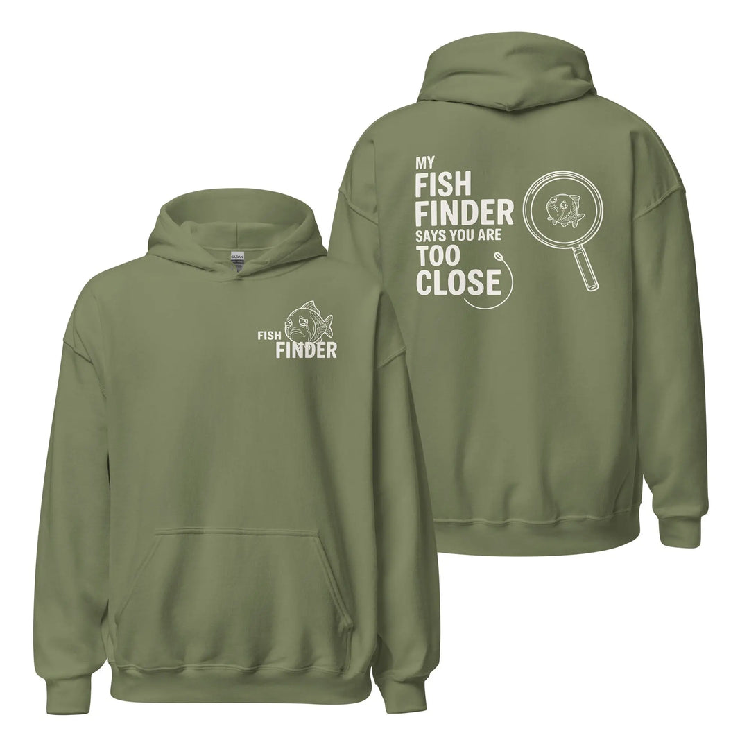 Fish Finder Hoodie Hoodie LIGHT MILITARY GREEN / 3XL