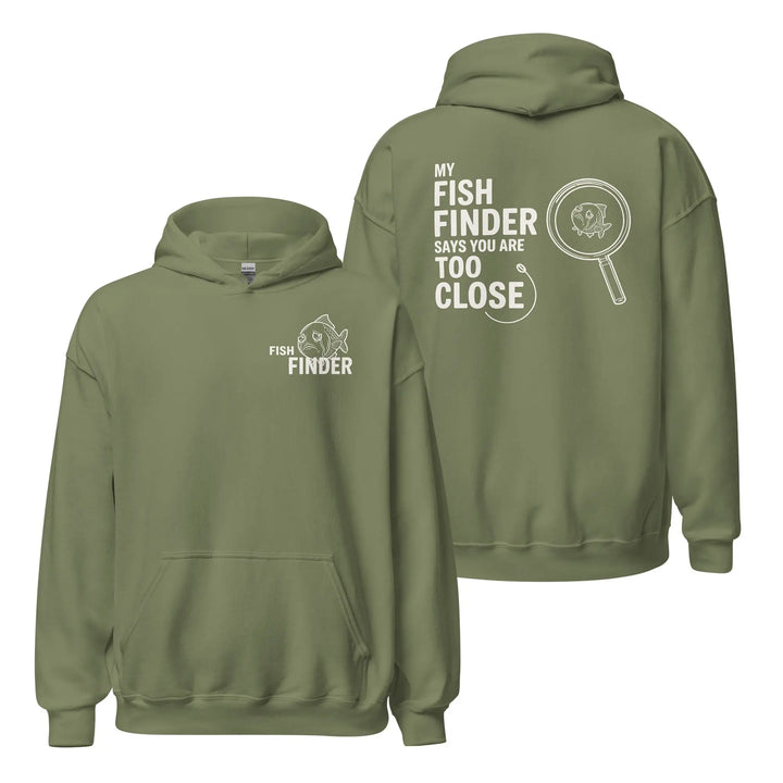 Fish Finder Hoodie Hoodie LIGHT MILITARY GREEN / 3XL