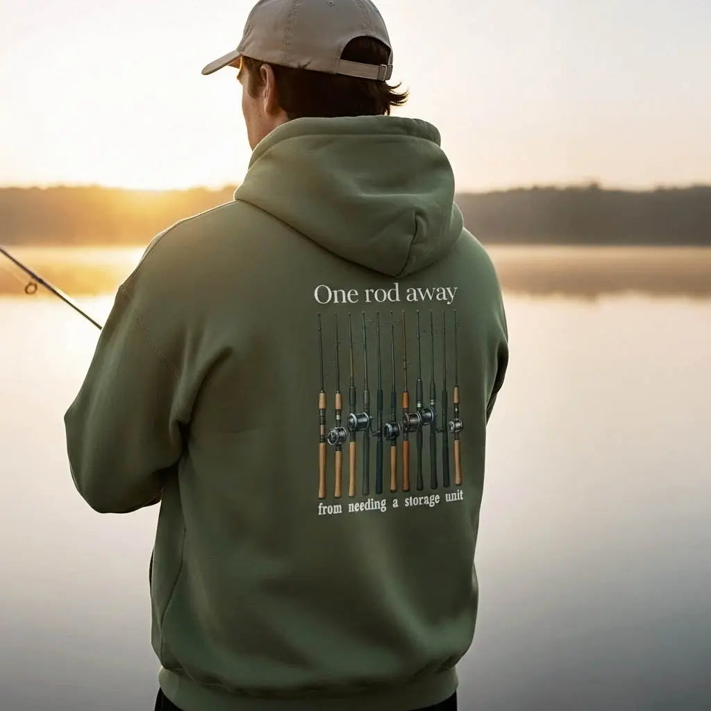 One Rod Away Needin A storage Unit - Classic Hoodie