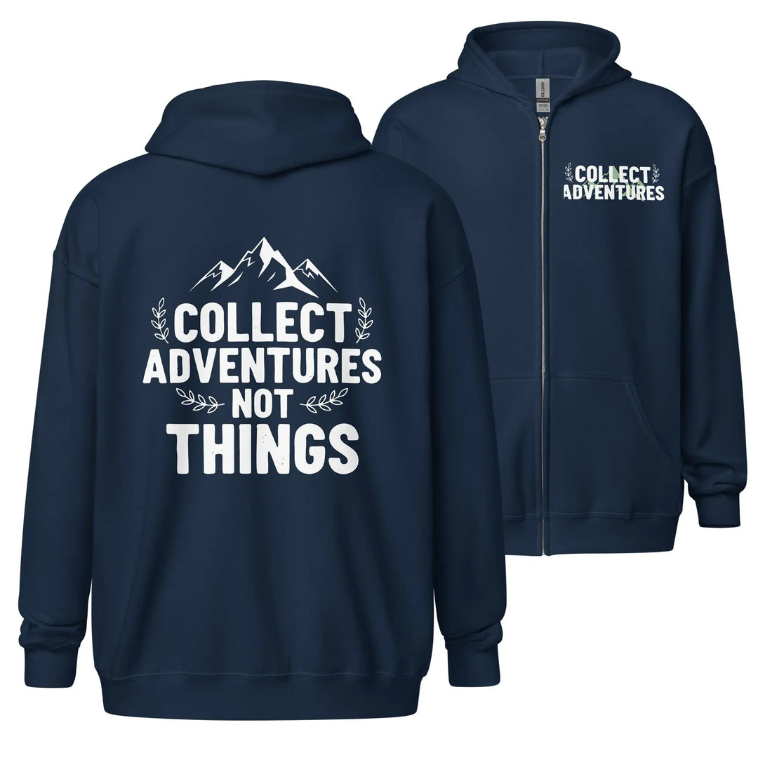 Collect Adventures - Full Zip Hoodie zip hoodie