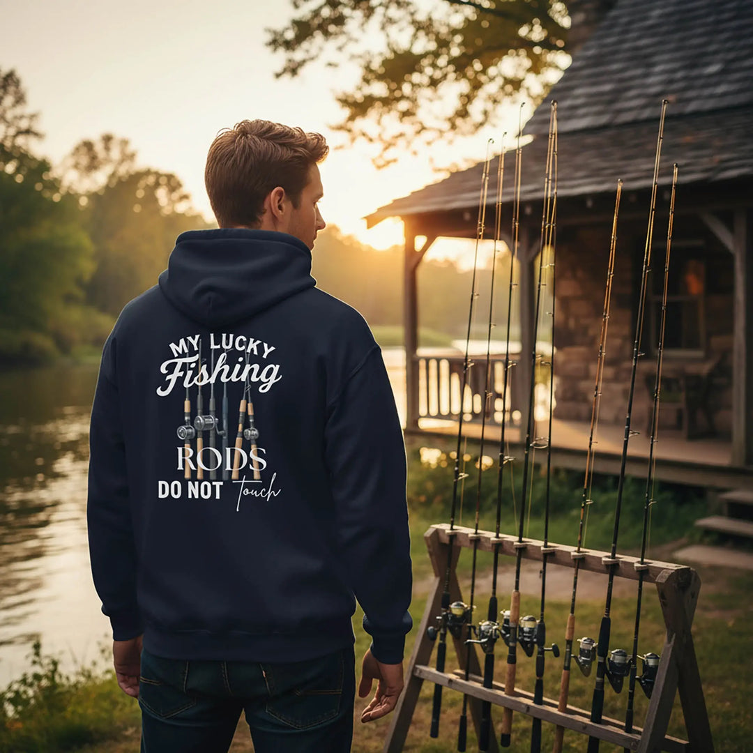 My Lucky Fishing Rods Hoodie Hoodie