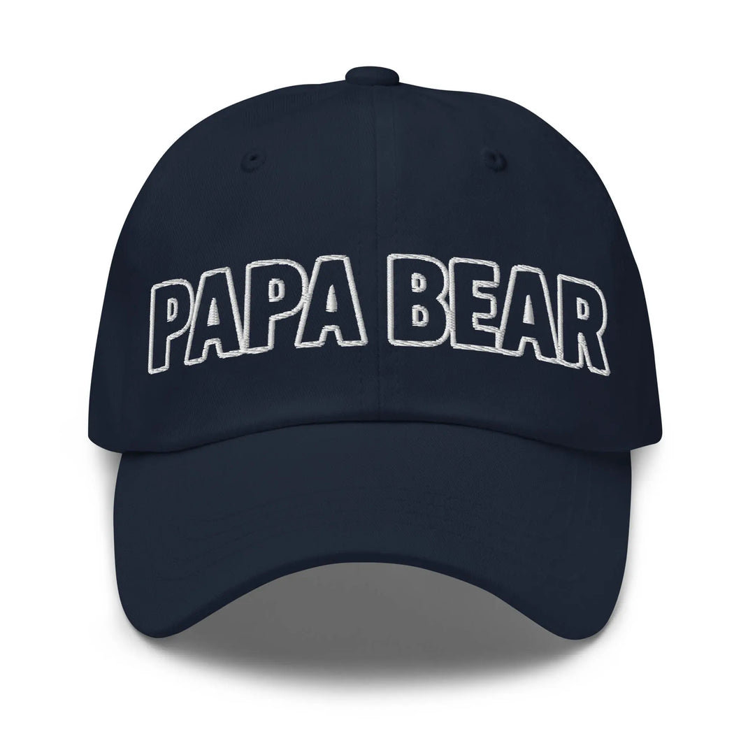 Papa Bear - Embroidered Classic Dad Cap