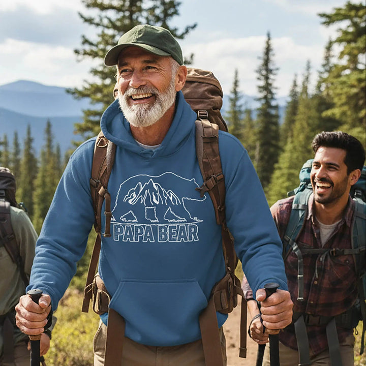 Papa Bear - Cozy Bear Hoodie