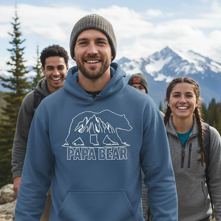 Papa Bear - Cozy Bear Hoodie