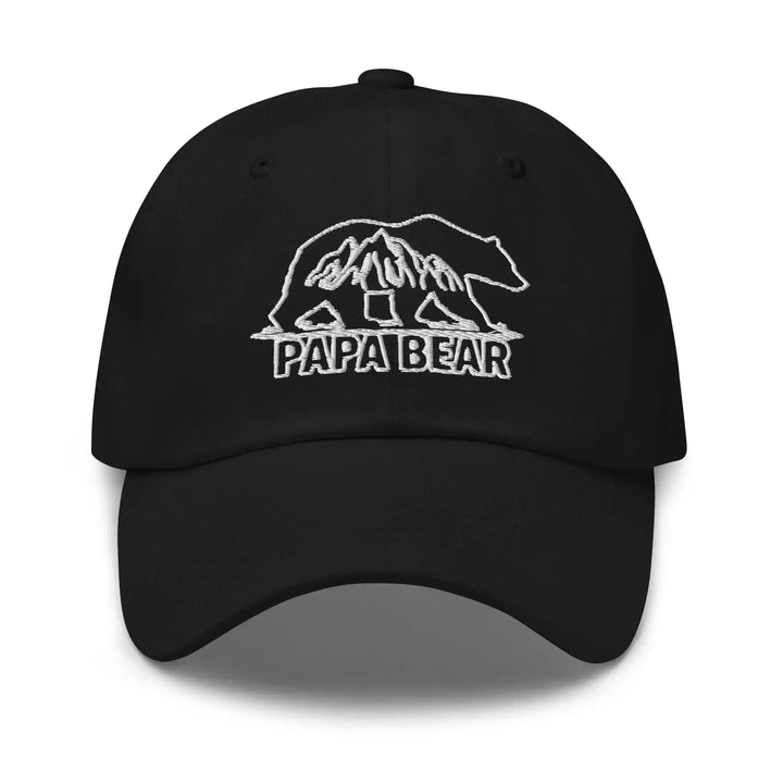 Papa Bear - Embroidered Classic Bear Hat   Hats
