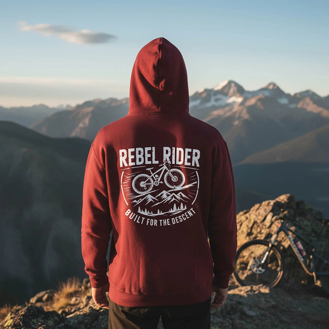 Rebel Rider Built For Descent - Hoodie Hoodie
