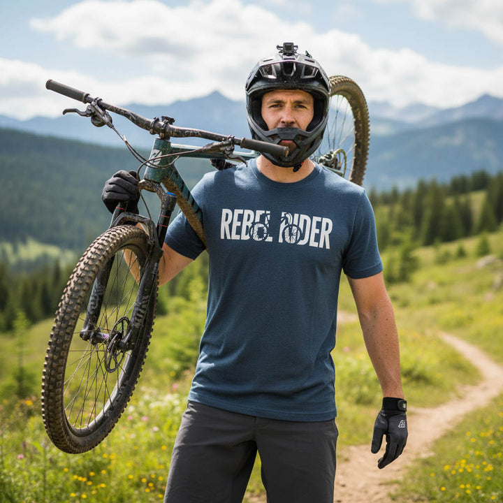 Rebel Rider - Lightweight Cycling T‑Shirt