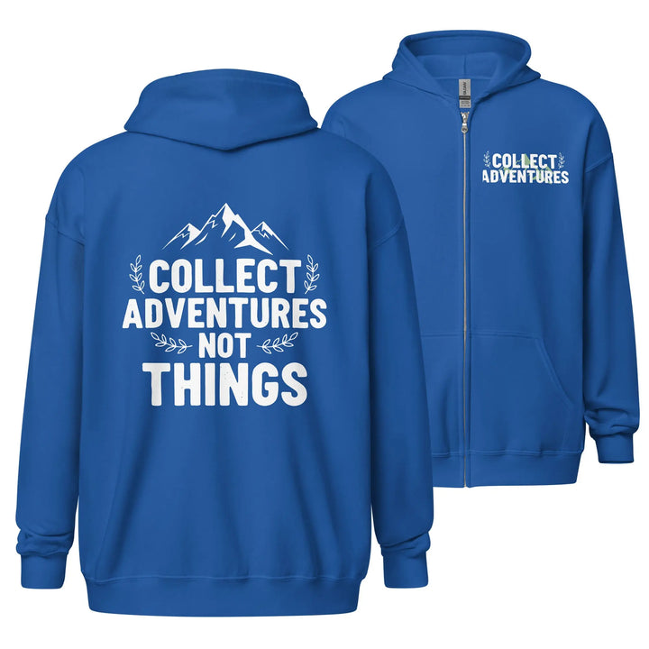 Collect Adventures - Full Zip Hoodie zip hoodie