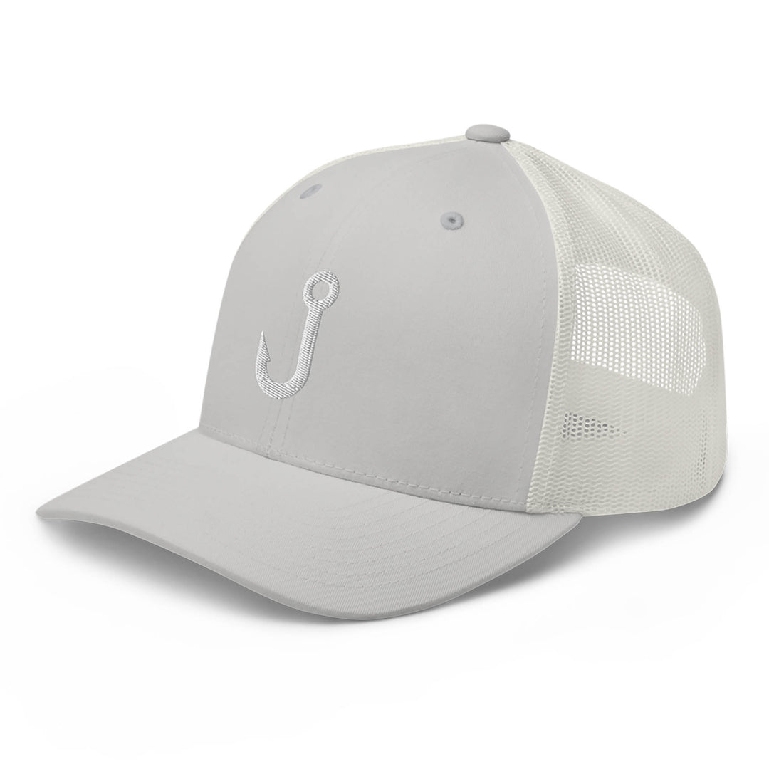 Fish Hook - Embroidered Retro Truckers Hat