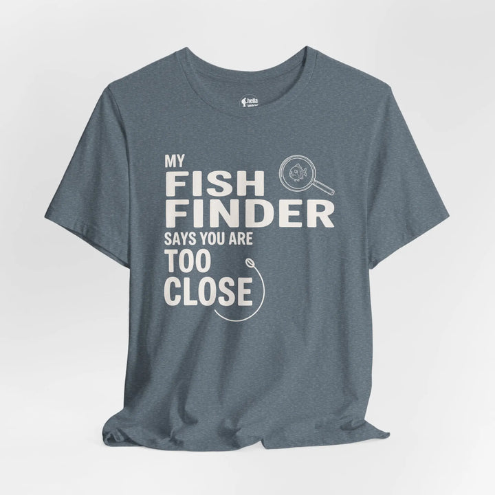 Fish Finder T-Shirt T-Shirt Heather Slate / 3XL