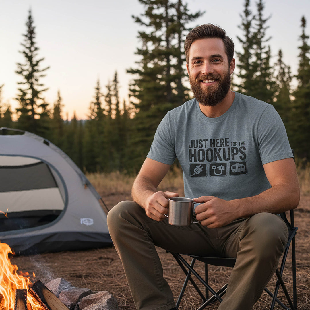 Just Here For the Hoockups T-shirt