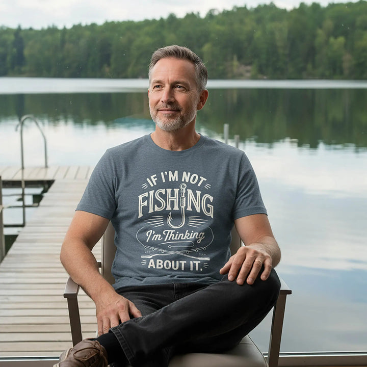 If I'm Not Fishing I'm Thinking About it - Soft T-Shirt T-Shirt