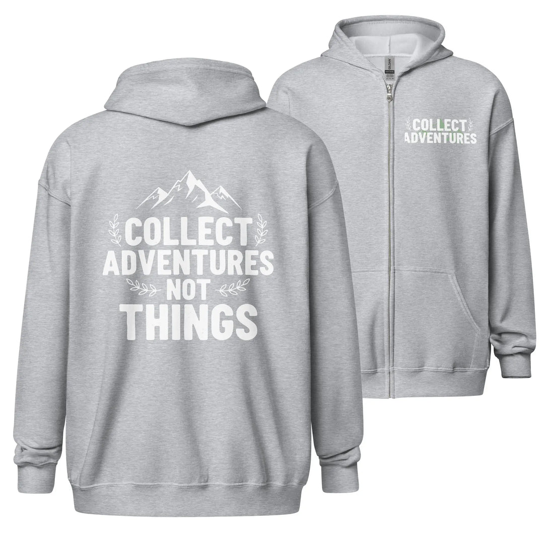 Collect Adventures - Full Zip Hoodie zip hoodie