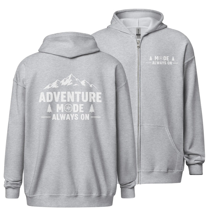 Adventure Mode On - Full Zip Hoodie zip hoodie