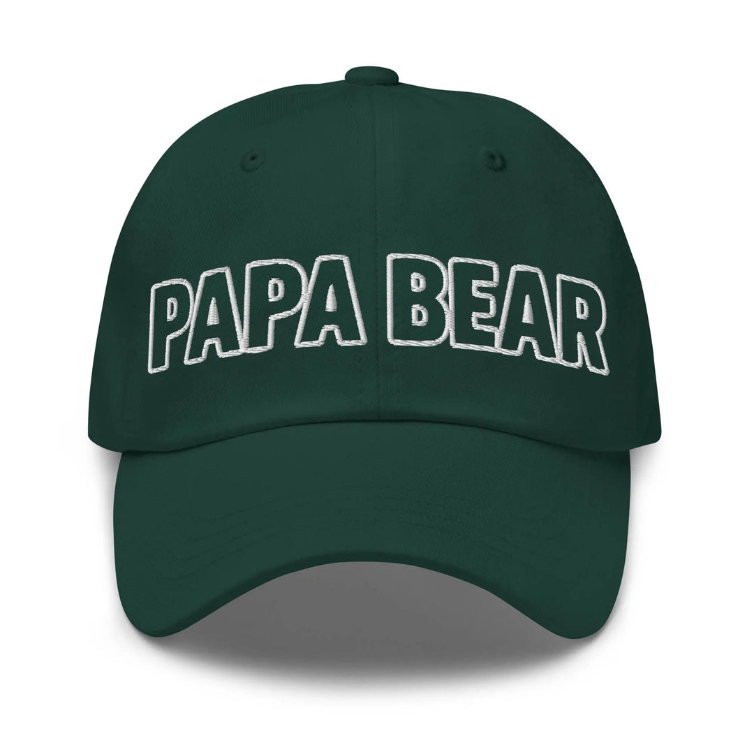 Papa Bear - Embroidered Classic Dad Cap