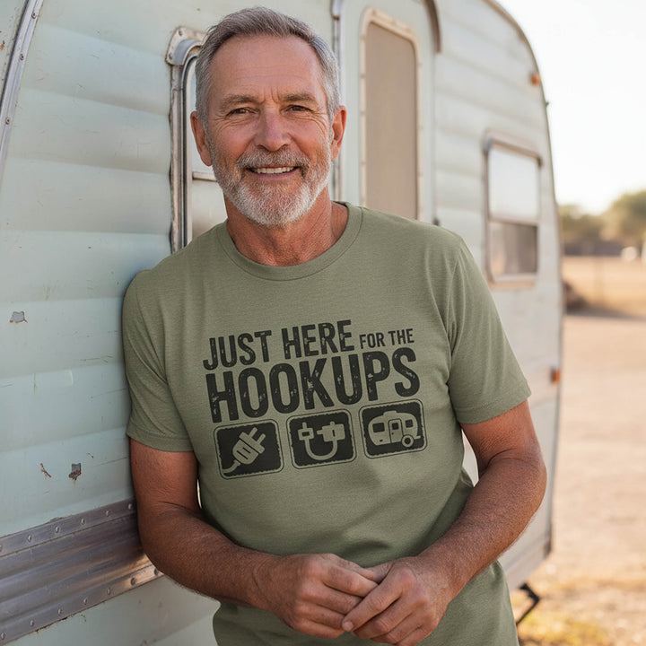 Just Here For the Hoockups T-shirt